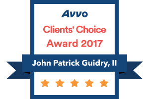 Avvo Clients' Choice Award 2017